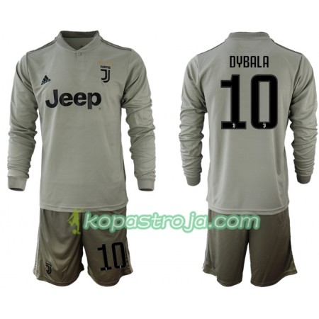 Billiga Fotbollströjor Juventus DYBALA 10 Barn Borta tröja 2018/19 Långärmad
